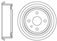 MOTAQUIP VBD601 - Tambor de freno