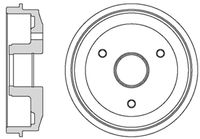 MOTAQUIP VBD635 - Tambor de freno