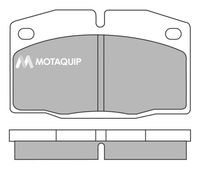 MOTAQUIP LVXL565 - Juego de pastillas de freno