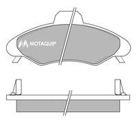 MOTAQUIP LVXL317 - Juego de pastillas de freno