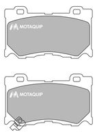 MOTAQUIP LVXL1691 - Juego de pastillas de freno
