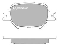 MOTAQUIP LVXL1011 - Juego de pastillas de freno