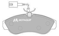 MOTAQUIP LVXL1090 - Juego de pastillas de freno