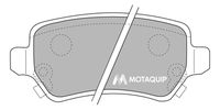 MOTAQUIP LVXL1117 - Juego de pastillas de freno