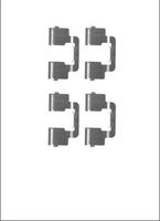 MOTAQUIP LVMK1093 - Kit de accesorios, pastillas de frenos