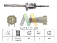 MOTAQUIP LVET430 - Sensor, temp. gas escape