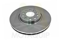 MOTAQUIP LVBD1661 - Disco de freno - COATED