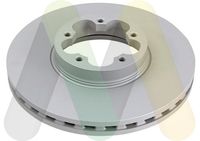 MOTAQUIP LVBD1741 - Disco de freno - COATED
