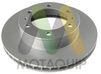 MOTAQUIP LVBD1626 - Disco de freno - COATED