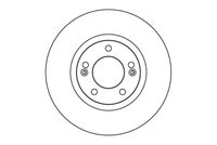 MOTAQUIP LVBD1031Z - Disco de freno - COATED