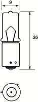 MOTAQUIP VBU433D - Lámpara, luz de freno