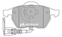 MOTAQUIP LVXL1125 - Juego de pastillas de freno