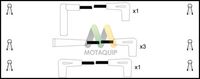 MOTAQUIP LDRL1124 - Juego de cables de encendido
