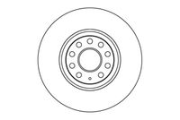 MOTAQUIP LVBD1103 - Disco de freno - COATED