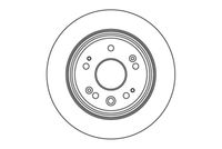 MOTAQUIP LVBD1098Z - Disco de freno - COATED