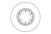 MOTAQUIP LVBD1050Z - Disco de freno - COATED