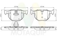 MOTAQUIP LVXL1167 - Juego de pastillas de freno