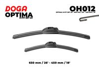 DOGA OH012 - Limpiaparabrisas - OPTIMA H-FIT SET 2X