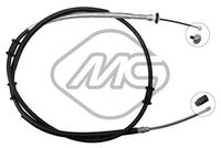 Metalcaucho 81392 - Cable de accionamiento, freno de estacionamiento