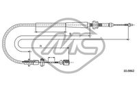 Metalcaucho 83824 - Cable del acelerador
