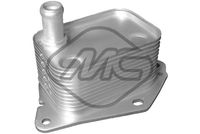 Metalcaucho 06396 - Radiador de aceite, aceite motor