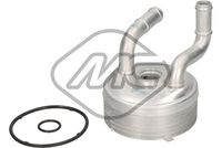 Metalcaucho 38989 - Radiador de aceite, aceite motor