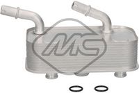 Metalcaucho 06358 - Radiador de aceite, aceite motor