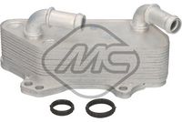 Metalcaucho 38974 - Radiador de aceite, aceite motor