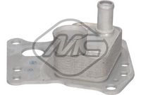 Metalcaucho 39014 - Radiador de aceite, aceite motor