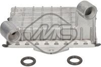 Metalcaucho 39058 - Radiador de aceite, aceite motor