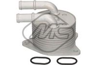 Metalcaucho 39061 - Radiador de aceite, aceite motor