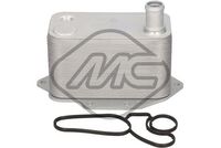 Metalcaucho 39588 - Radiador de aceite, aceite motor