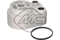 Metalcaucho 05749 - Radiador de aceite, aceite motor