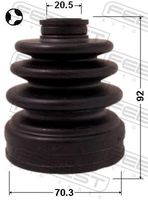 FEBEST 0815-B9 - Fuelle, árbol de transmisión