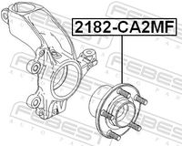 FEBEST 2182-CA2MF - Buje de rueda