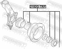 FEBEST 2182G-TRF - Buje de rueda