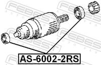 FEBEST AS-6002-2RS - Bendix, motor de arranque