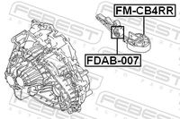 FEBEST FM-CB4RR - Soporte, motor