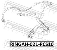 FEBEST RINGAH-021-PCS10 - Junta tórica, conducto refrigerante