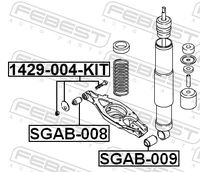 FEBEST SGAB-009 - Conector, amortiguador