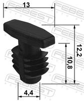 FEBEST 88570-060 - Clip, listón