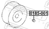 FEBEST 0185-001 - Tuerca de rueda