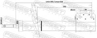 FEBEST 24110-004F - Amortiguador