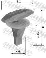 FEBEST 88570-052 - Clip, listón