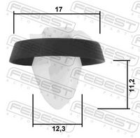 FEBEST 88570-170 - Clip, listón