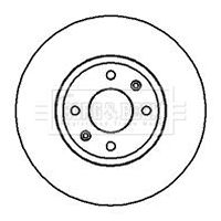 BLUE PRINT ADP154319 - Disco de freno