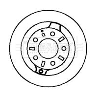 BLUE PRINT ADM54355 - Disco de freno