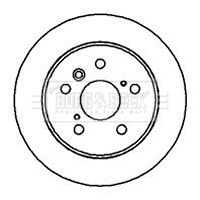 BLUE PRINT ADT34373 - Disco de freno