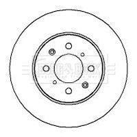 BLUE PRINT ADH243135 - Disco de freno