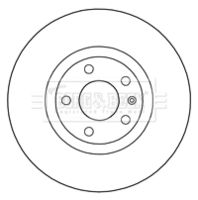BORG & BECK BBD4243 - Disco de freno